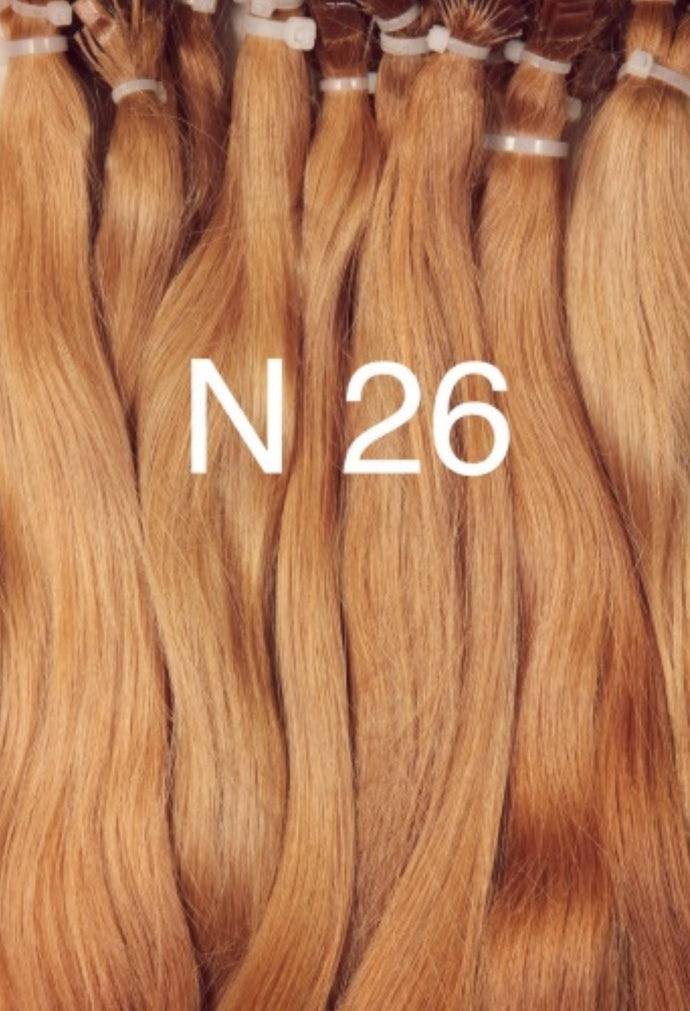 YW - N26  Donor bundle 100g, 100% single donor hair. (Cost per bundle)