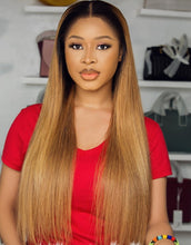 Load image into Gallery viewer, YW - 20 Inch Silky Straight Wig, 100% Raw Virgin Vietnamese Hair.