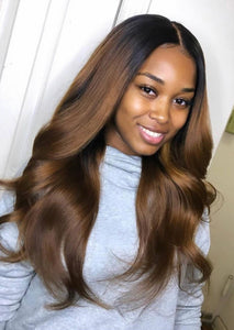YW -  18 Inches Blondie Wig, 100% Raw Virgin Peruvian Hair