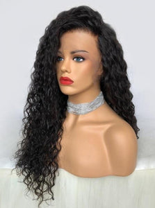 YW - Cambodian Long Curl Wig, 100% Raw Virgin Cambodian Hair.