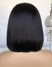 Load image into Gallery viewer, YW - Cambodian 12 ich Bob Cut Wig, 100% Raw Virgin Peruvian Hair.