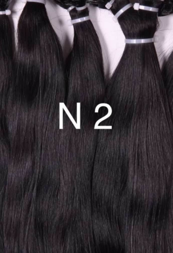 YW -  N2 Donor bundle 100g, 100% single donor hair. (Cost per bundle)