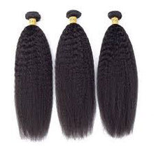 Load image into Gallery viewer, YW - Yaki Straight Raw Virgin Human Hair Bundles (cost per bundle)