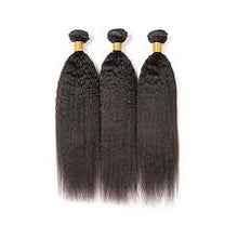 Load image into Gallery viewer, YW - Yaki Straight Raw Virgin Human Hair Bundles (cost per bundle)